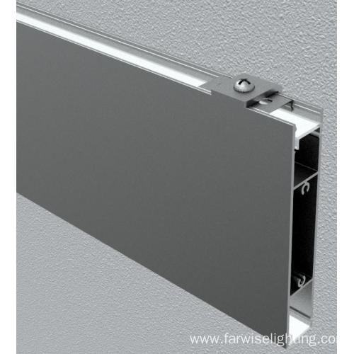 Linear Profile plastic diffuser pc cover Extrusion